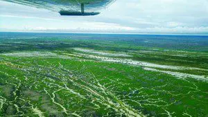 Goyder Lagoon on Corner & Channel Country Outback QLD Broken Hill to Alice Springs 8 Day Tour