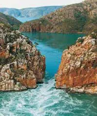 Horizontal Water Falls Kimberley Tours Flights