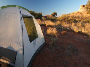 impson Desert Tours camping