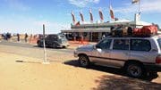 Simpson Desert Tours resting at Birdsville Pub